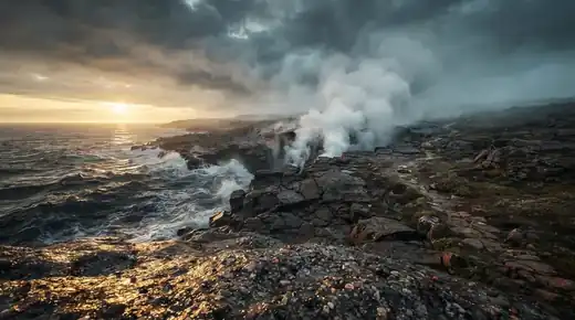 Paisaje que evoca el Iktsuarpok