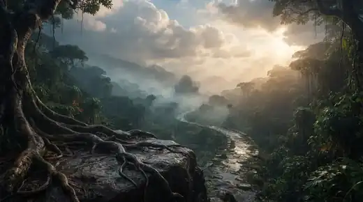 Paisaje que evoca la Nostalgia