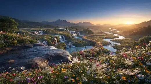 Paisaje que evoca la Saudade