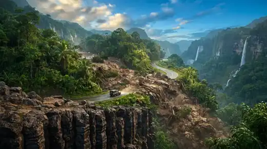 Paisaje que evoca la Frustración